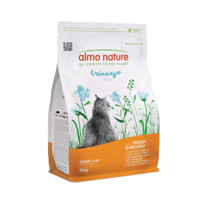 2 kg Almo Nature Urinary Pollo pienso para gatos , , large Imagen numero 1